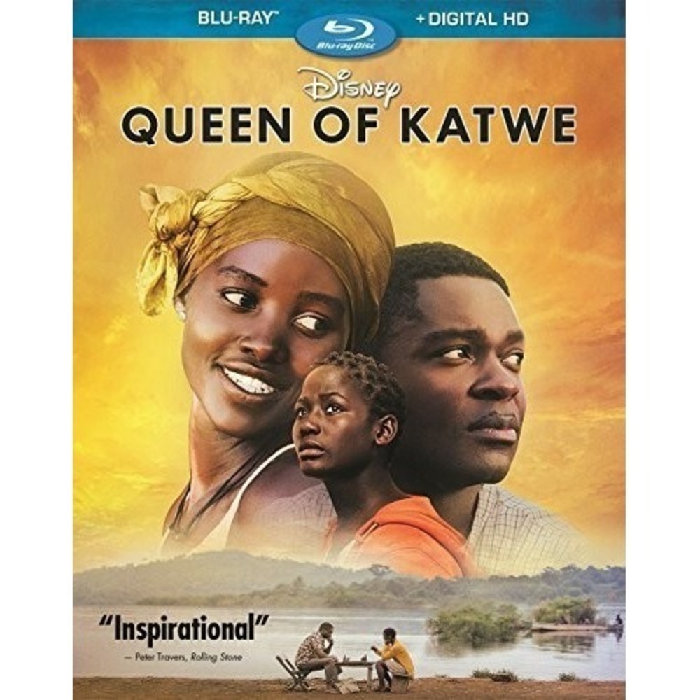 Queen of Katwe- Disney (Blu-ray + Digital HD 2016) W/ Slipcover New‎ Sealed